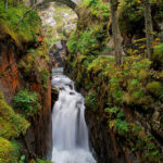 Pont d'Espagne, in the zone of the High French Pyrenees.